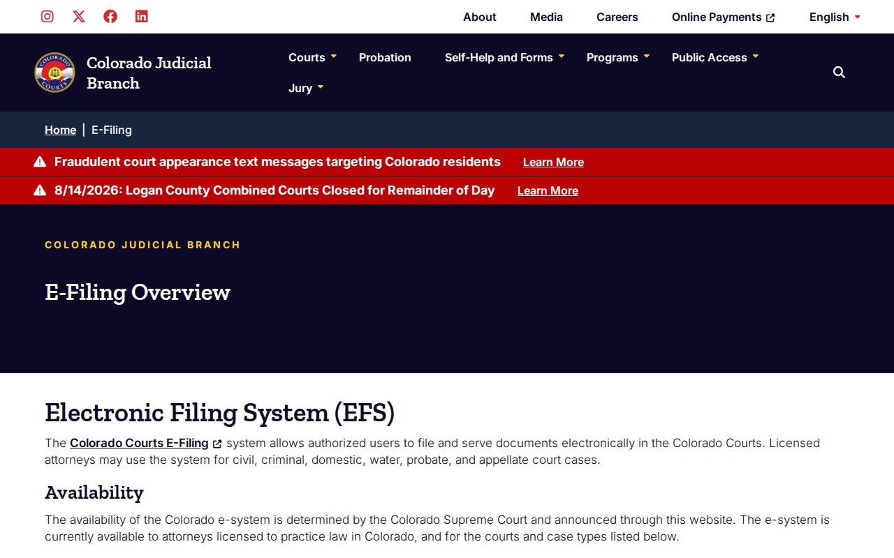 Hinsdale County criminal docket CCE case coverage